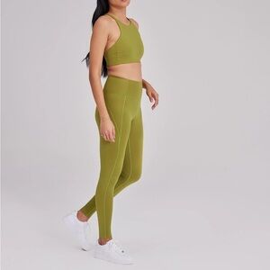 GIRLFRIEND COLLECTIVE Green Compressive High-Rise Legging